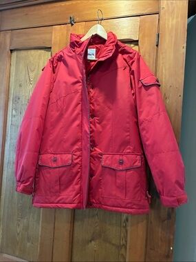 Red Insulated Winter Jacket